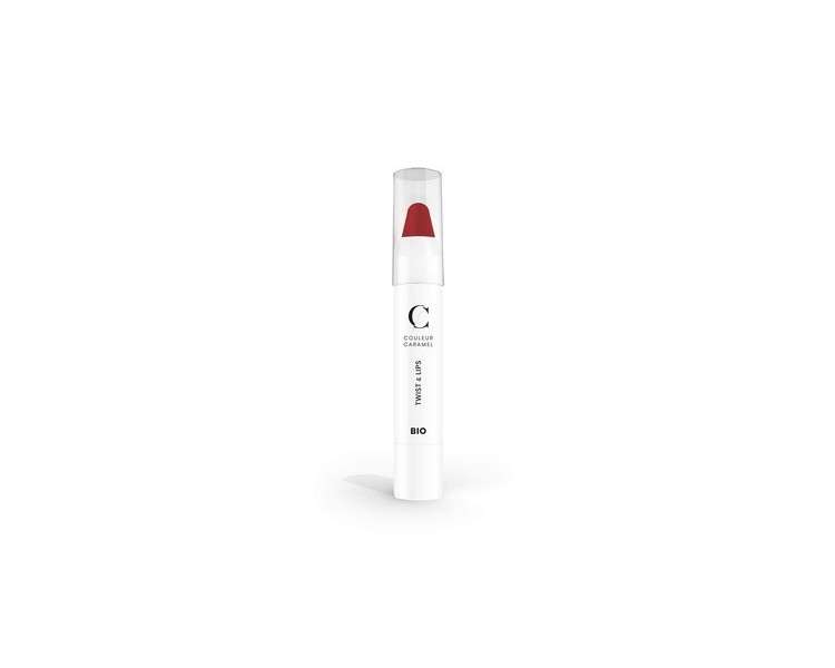 Couleur Caramel Twist&Lips Lipstick 405 Matt Red 1 Unit