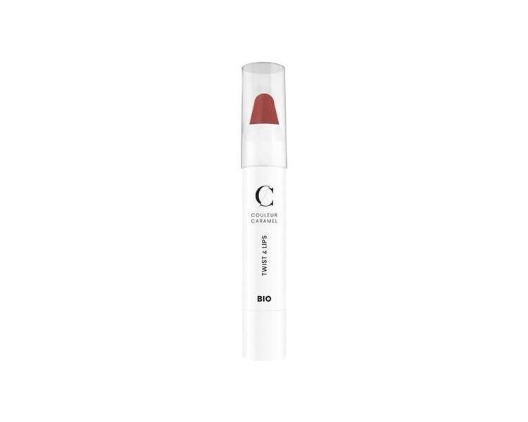 Twist & Lips No. 401 Organic Beige Red Lipstick