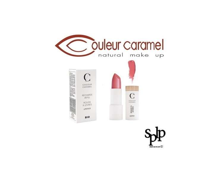 Couleur Caramel Organic Lipstick N°504 Rose Dusty - New in Box