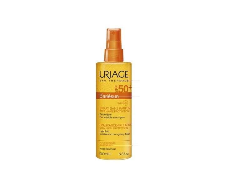 Uriage Bariésun Fragrance-Free Spray SPF50+ 200ml