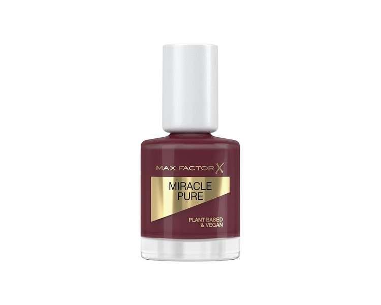 Max Factor Miracle Pure Nail Polish Regal Garnet 12ml