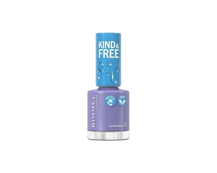 Rimmel London Kind & Free Nail Lacquer 153 Lavender Fresh 8 ml