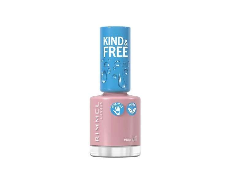 Rimmel Kind & Free Nail Polish 154 Milky Bare 8ml