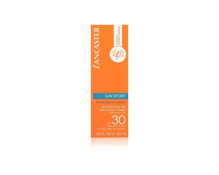 Lancaster Sun Sport Transparent Face Gel SPF30 50ml