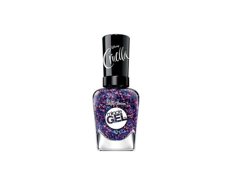 Sally Hansen Miracle Gel and Disney's Cruella Collection 865 No To Conformity 0.5 Fl Oz