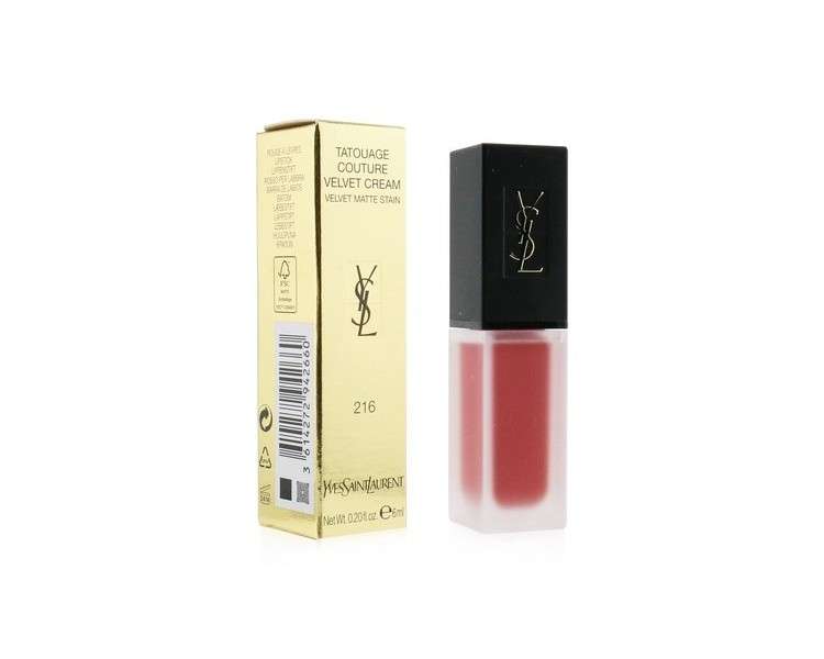 Yves Saint Laurent Tatouage Couture Velvet Cream 216 Nude Emblem 6ml