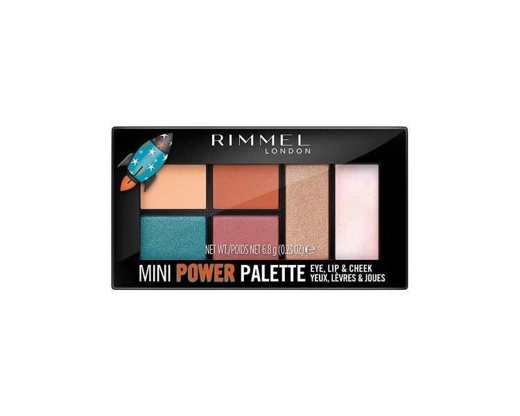 Rimmel London Mini Power Palette eye, lip, cheek 004 Pioneer 6.8g