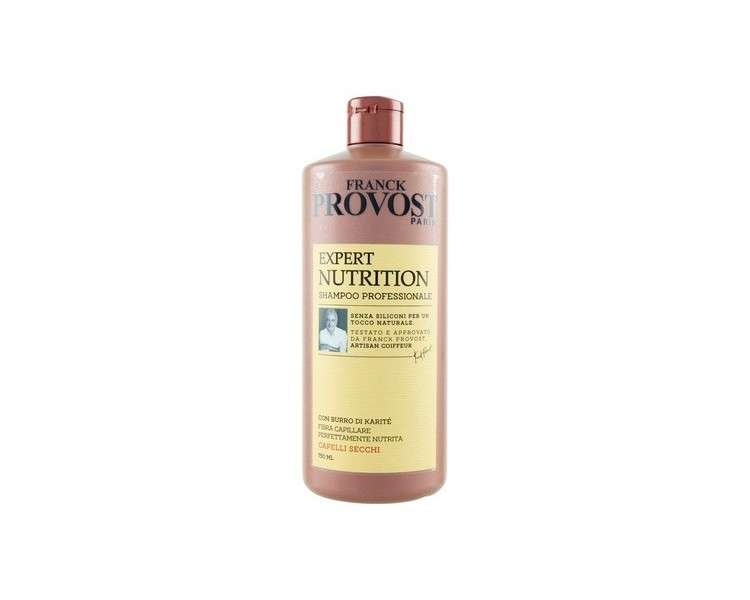 Franck Provost Expert Nutrition Shampoo with Shea Butter for Nourishing Hair 750ml