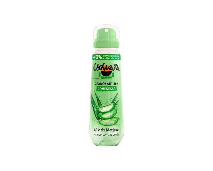 Ushuaïa Compressed Deodorant 48H Aloe from Mexico 100ml