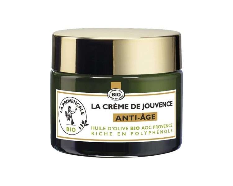 La Provençale Bio Anti-Aging Face Cream with Organic Olive Oil from Provence 50ml