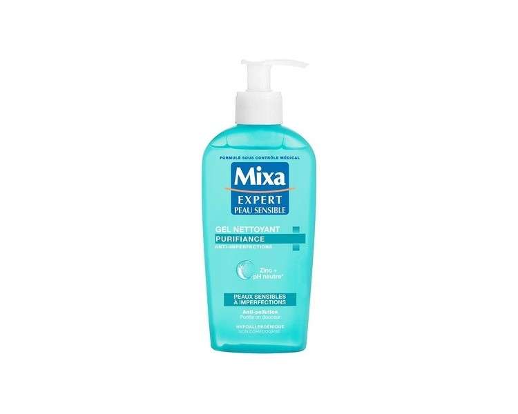 Mixa Expert Peau Sensible Anti-Imperfections Soap-Free Cleansing Gel 200ml