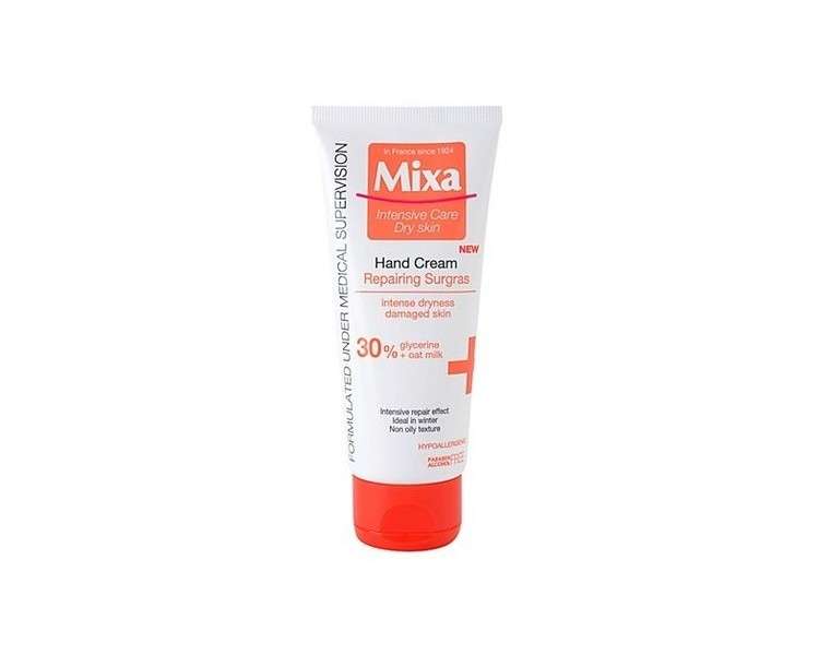 Mixa Intensive Care Repairing Surgras Hand Cream 100ml/3.5oz