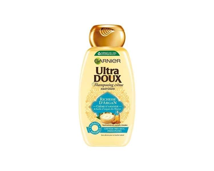 Ultra Doux Richesse d'Argan Cream Shampoo for Nourishing and Moisturizing Hair 250ml