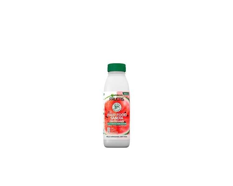 Fructis Hair Food Ash B350 Es Watermelon Conditioner Cream Rinse Bottle 350ml
