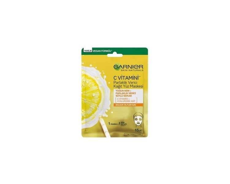 Garnier Vitamin C Radiance Boosting Sheet Face Mask 28g