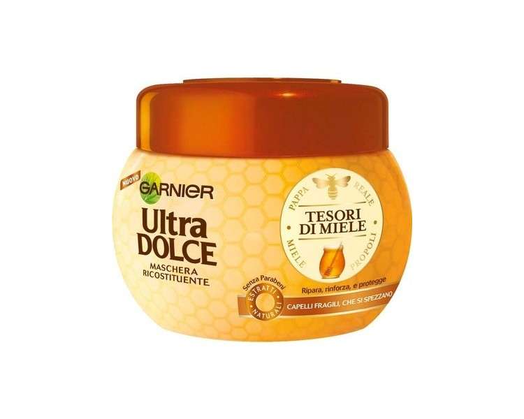 Garnier Ultradolce Honey Mask 300ml Hair Conditioner