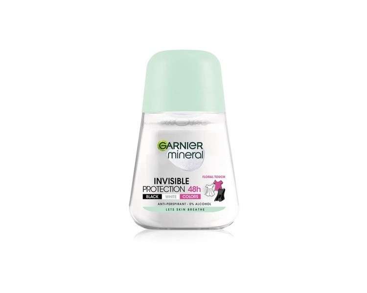 Garnier Mineral Invisible BWC Anti-perspirant Deodorant Roll On for Women 50ml