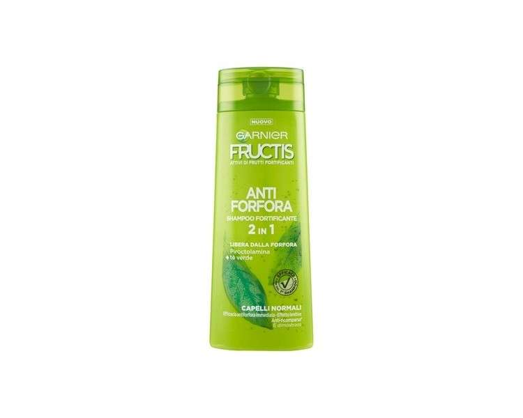 Garnier Fructis Anti-Dandruff 2 in 1 Shampoo for Normal Hair 250ml