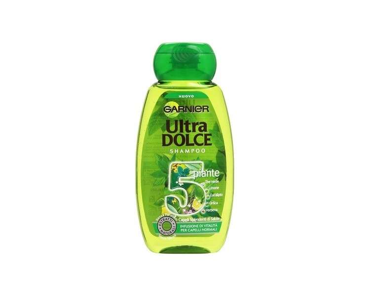 Garnier Ultra Dolce 5 Plants Infusion of Vitality Shampoo for Normal Hair 250ml