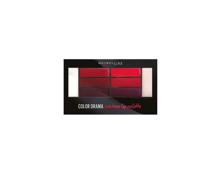 Gemey Maybelline Lip Contour Palette for Lips Crimson