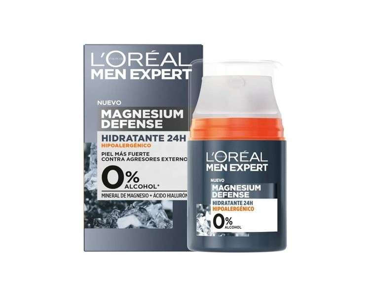 Men Expert Magnesium Defense Moisturizer 24H 50ml