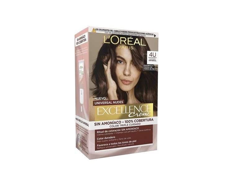 Excellence Creme Universal Nudes 4U Brown Hair Dye