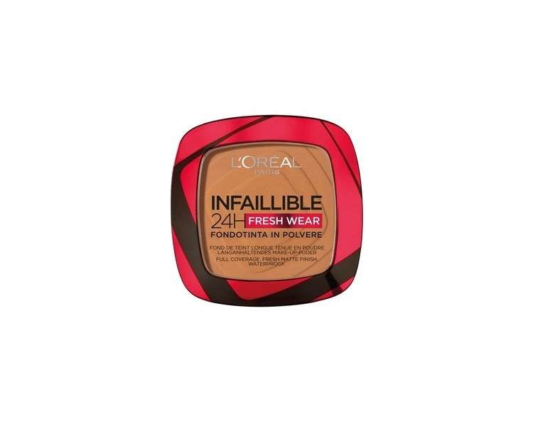 L'Oréal Paris Infaillible 24H Fresh Wear Mattifying Make-Up Powder 330 Hazelnut 24H Waterproof Sweatproof