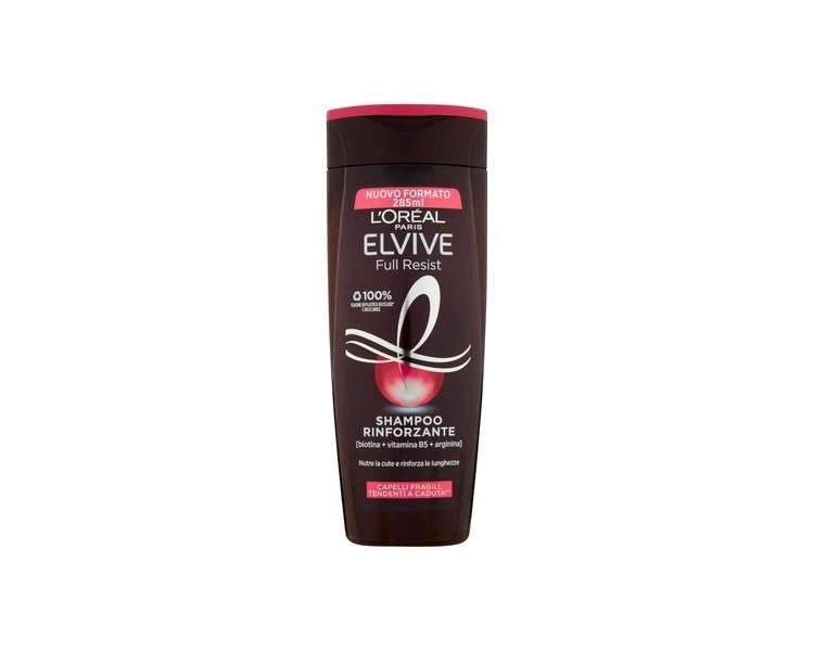 L'Oreal Paris Elvive Full Resist Strengthening Shampoo with Arginine 285ml