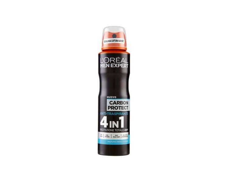 L'ORÉAL Paris Men Expert Carbon Protect Deodorant Anti-Breathable Spray 150ml