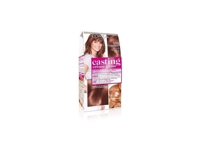 L'Oréal Paris Casting Crème Gloss 635 Hair Color Chocolate Bonbons 120ml