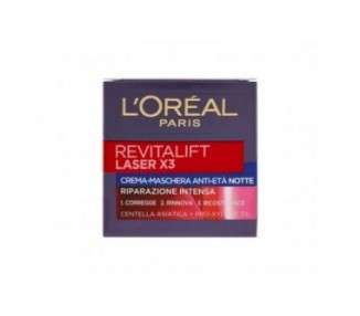 L'Oreal Revitalift Laser X3 Cream Mask Ampoules Night 50ml