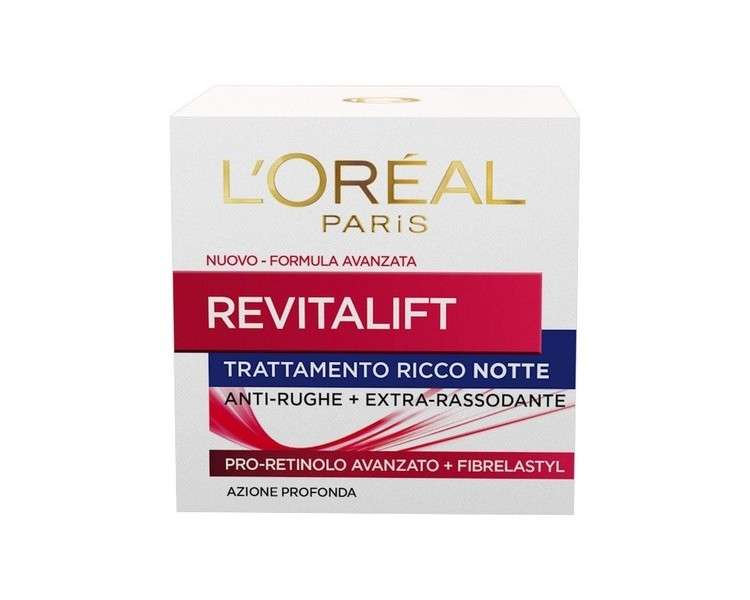 L'oreal Revitalift Dermo Expertise Anti-Wrinkles Night Cream for Face 50ml
