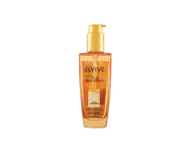 L'Oréal Paris Elvive Extraordinary Oil Treatment 100ml for Normal and Dry Hair - Packaging May Vary