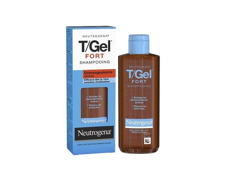 Neutrogena T/Gel Fort Anti-Dandruff Shampoo for Intense Itching 150ml