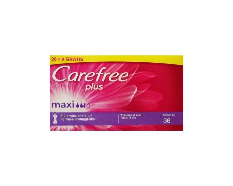 Carefree/Slip Plus Maxi 36 Count