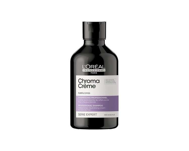 L'Oréal Professionnel Serie Expert Chroma Crème Neutralising Shampoo for Blonde to Platinum Blonde Hair 300ml