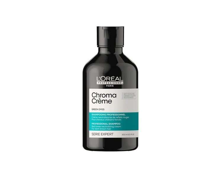 L'Oréal Professionnel Chroma Creme Matte Shampoo 300ml for Brown to Black Hair
