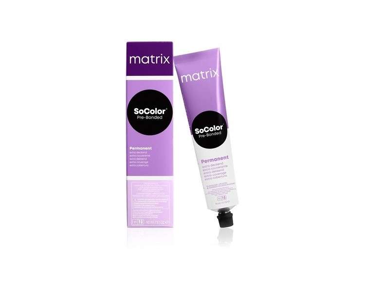 Matrix SoColor Pre-Bonded Permanent Hair Color 504N Medium Natural Brown 90ml