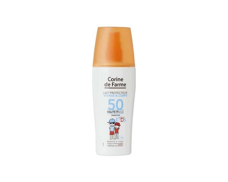 Corine de Farme Sun Protection Milk SPF50 UVA-UVB for Kids 150ml - Spray Protector