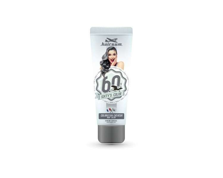 Hairgum Steel Sixty'S Colour Cream 60ml Silver