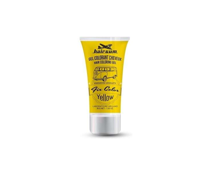 Hairgum Yellow Fix Colour Cream 30ml - Yellow