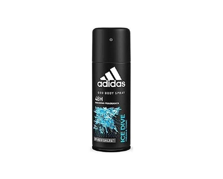 Adidas Ice Dive Deodorant Bodyspray 48h Sweat Protection 150ml