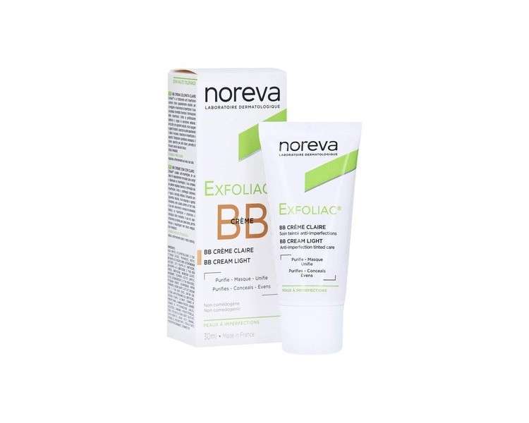 Noreva Exfoliac BB Cream Claire/Light 30ml