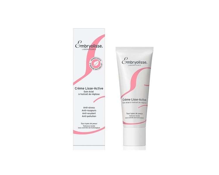 EMBRYOLISSE Smooth-Active Cream 1.35 fl. oz. Women Face & Neck Cream for All Skin Types Moisturizer with 95% Natural Ingredients