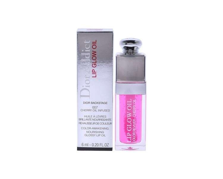 Christian Dior Dior Addict Lip Glow Oil 007 Raspberry Women Lip Oil 0.2 oz