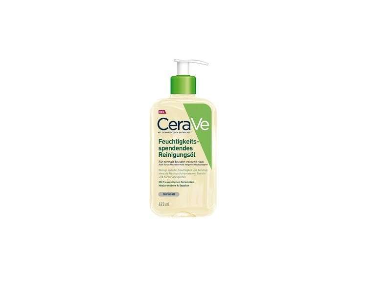 Cerave Moisturising Foaming Cleansing Oil 473ml