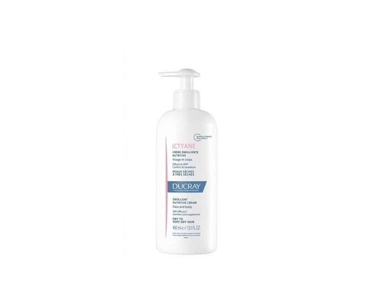 Ictyane Ducray Nourishing Emollient Cream 400ml