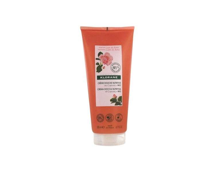 Klorane Rose Milk Body Cream Nutritive Shower Cream