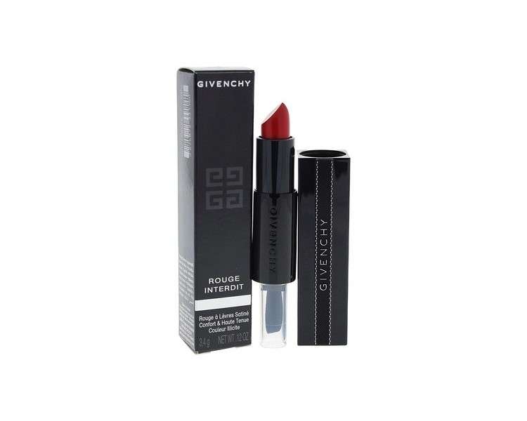 Givenchy Red Forbidden Satin Lipstick 14 Redlight 3.4g