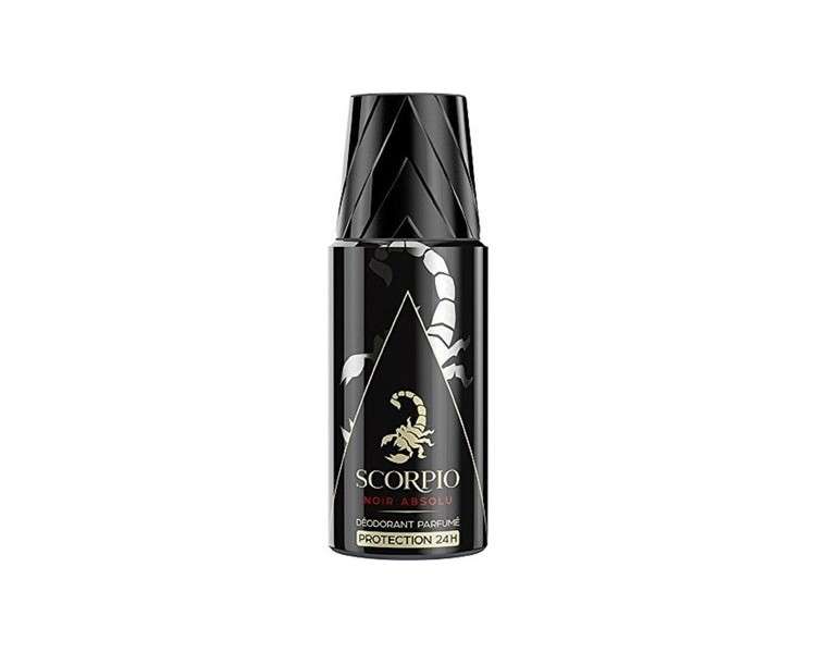 Scorpio Black Absolu Men's Deodorant Spray 150ml